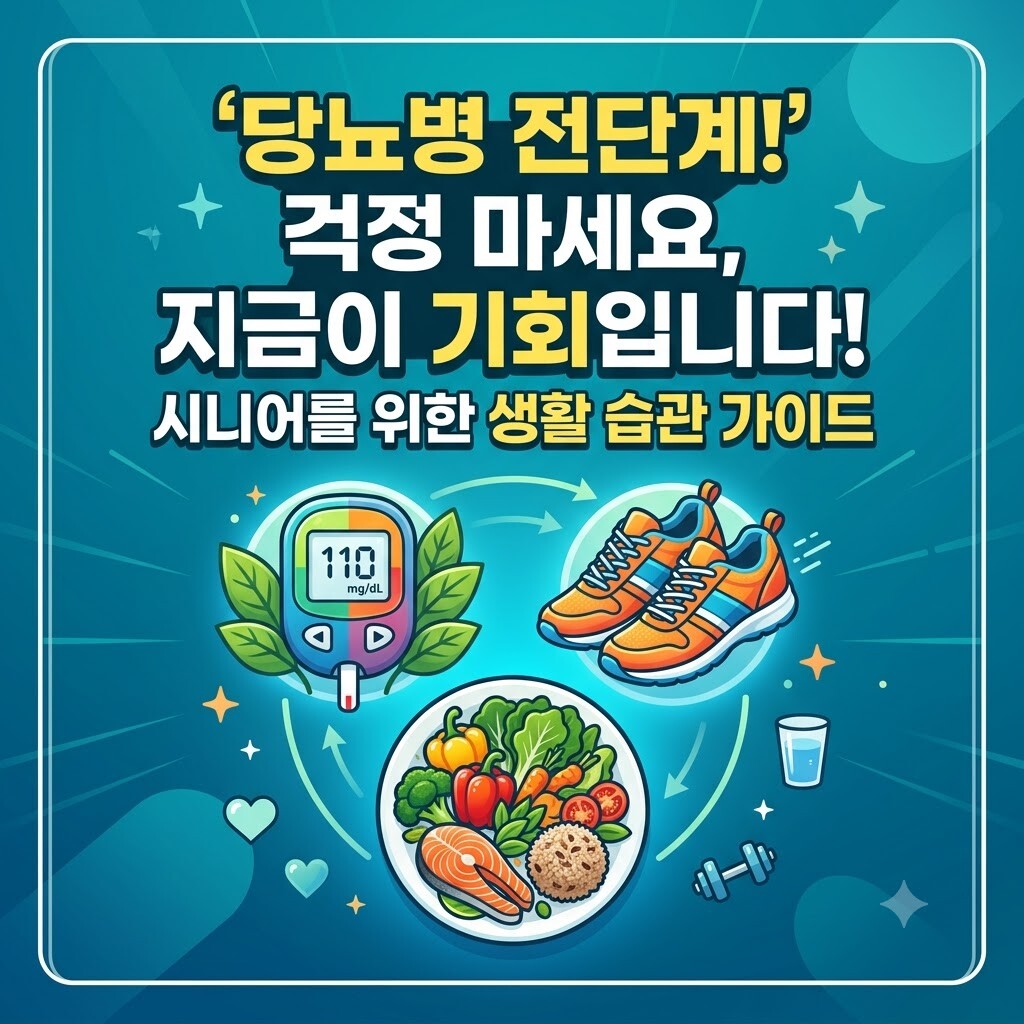 당뇨병 전단계 시니어를 위한 생활습관 가이드